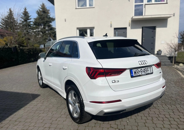 Audi Q3 cena 119000 przebieg: 75000, rok produkcji 2020 z Radom małe 92